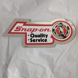 Snap-On Tools Quality Service Unused Decal Sticker No. SS-686A